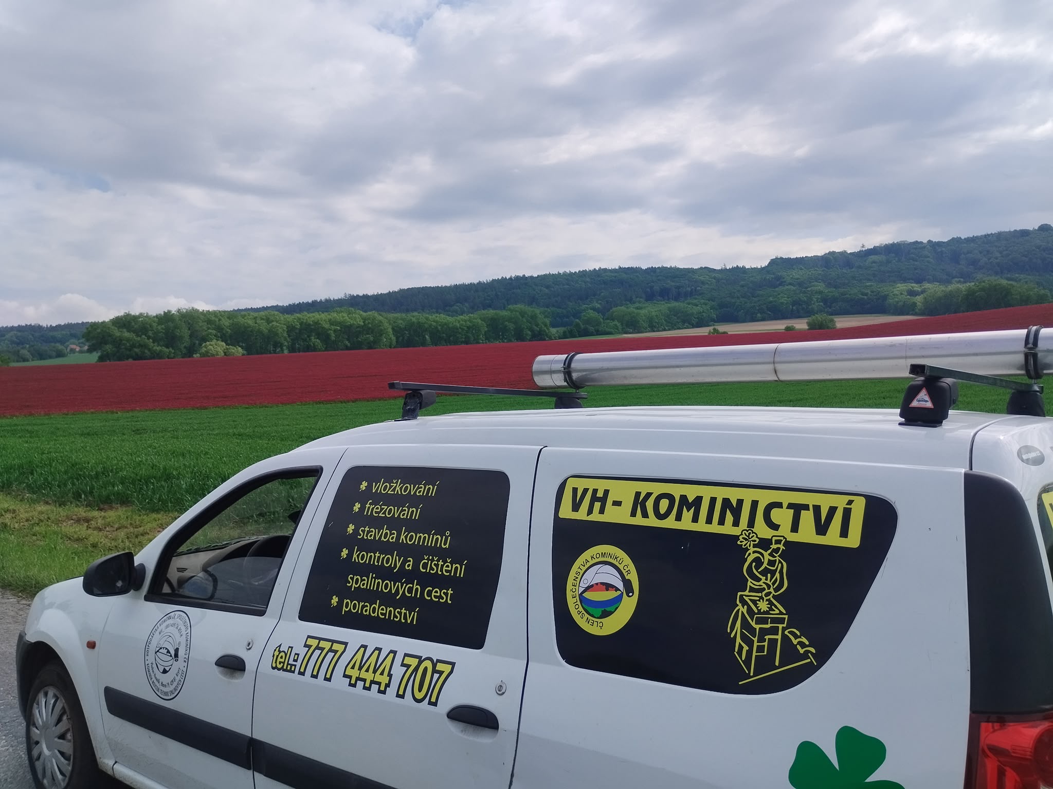 Vložkování komína na klíč